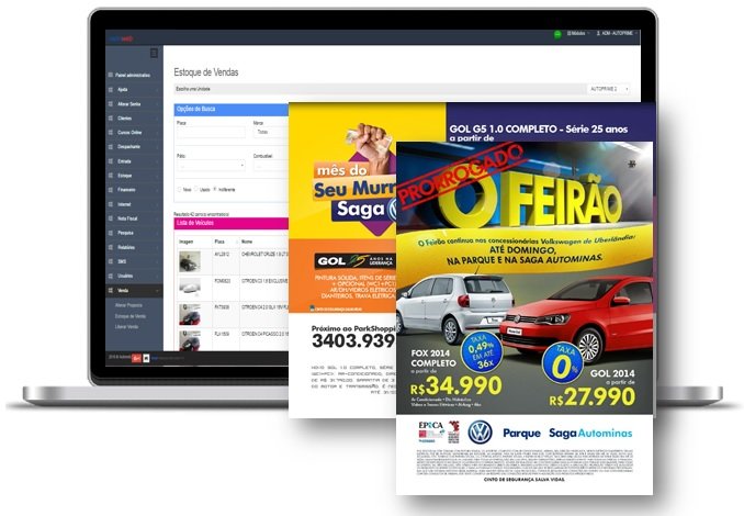  criação de sites Sistema de Revenda de Veículos