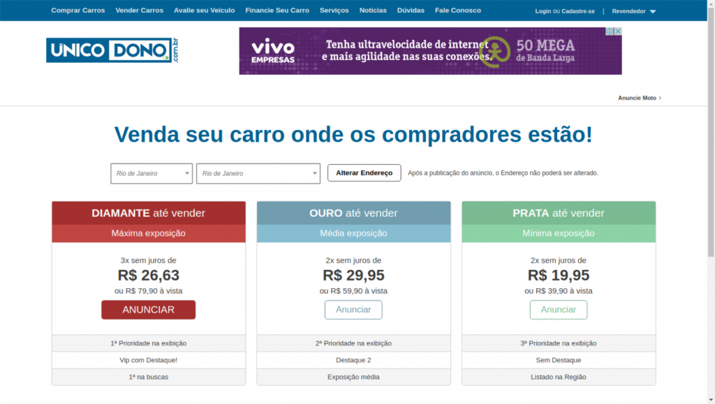 criação de sites criação de sites Classificados de Veículos