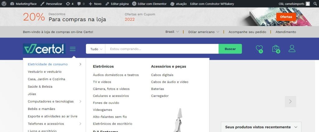 criação de sites criação de sites Sistema de Ofertas Cupom MarketPlace