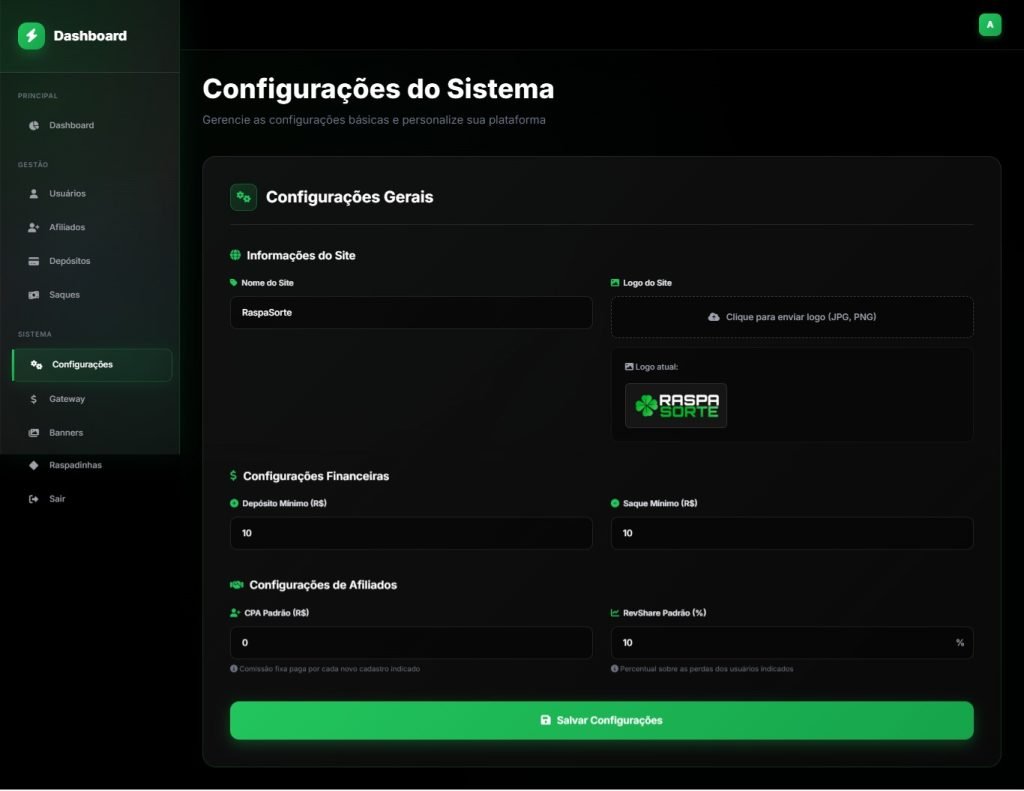 criação de sites criação de sites Sistema de Raspadinha on-line Script Raspadinha Online